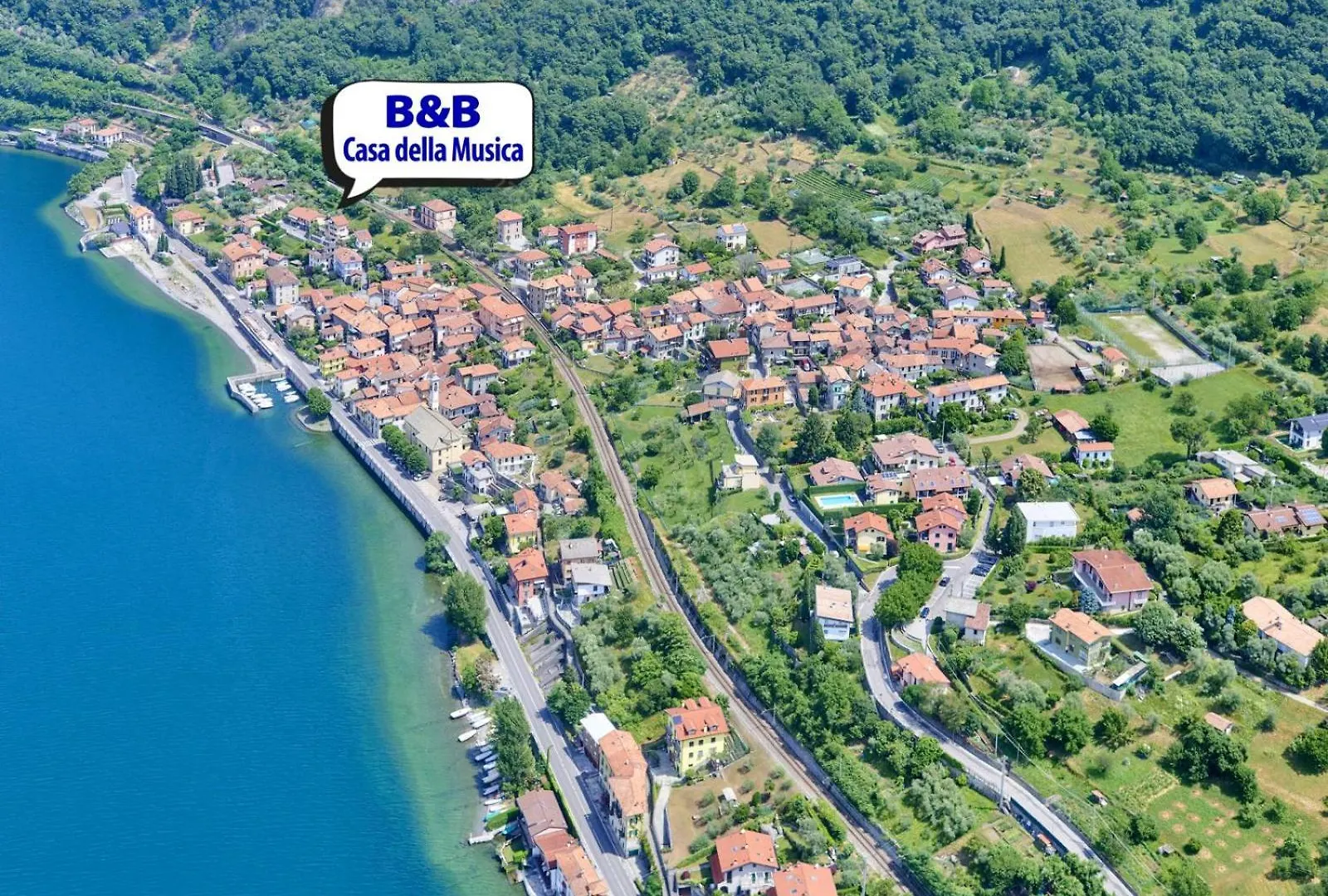 B&B-Foresteria Casa Della Musica Lake Como Mandello del Lario Italien